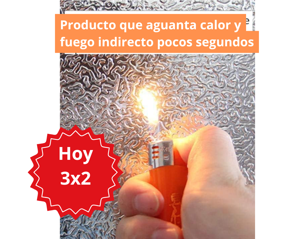 🔥PROMO SOLO HOY 3X2🔥 Vinil Aluminio Adhesivo para Cocina