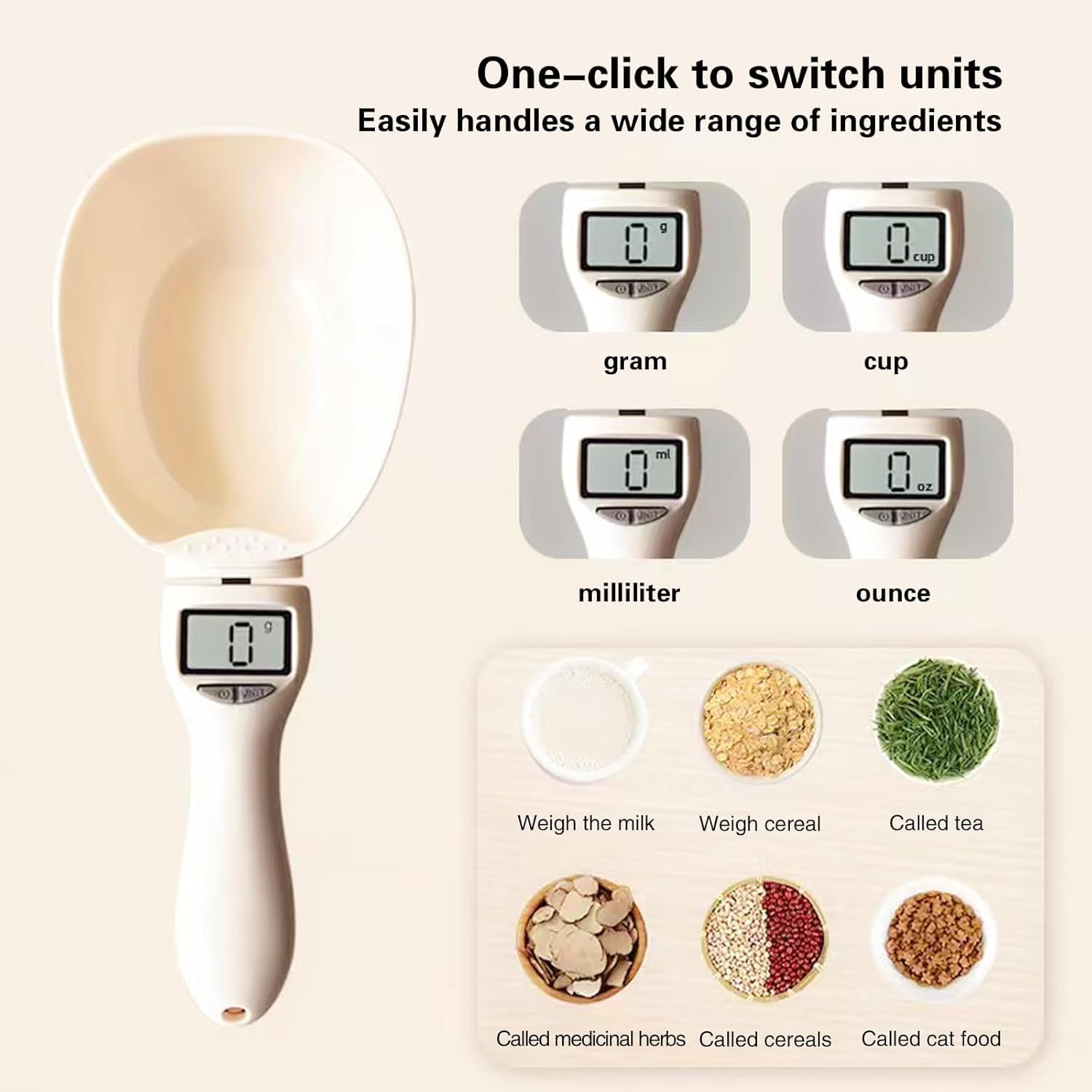 Cuchara de Cocina Pesaje digital. Envío gratis y 2x1