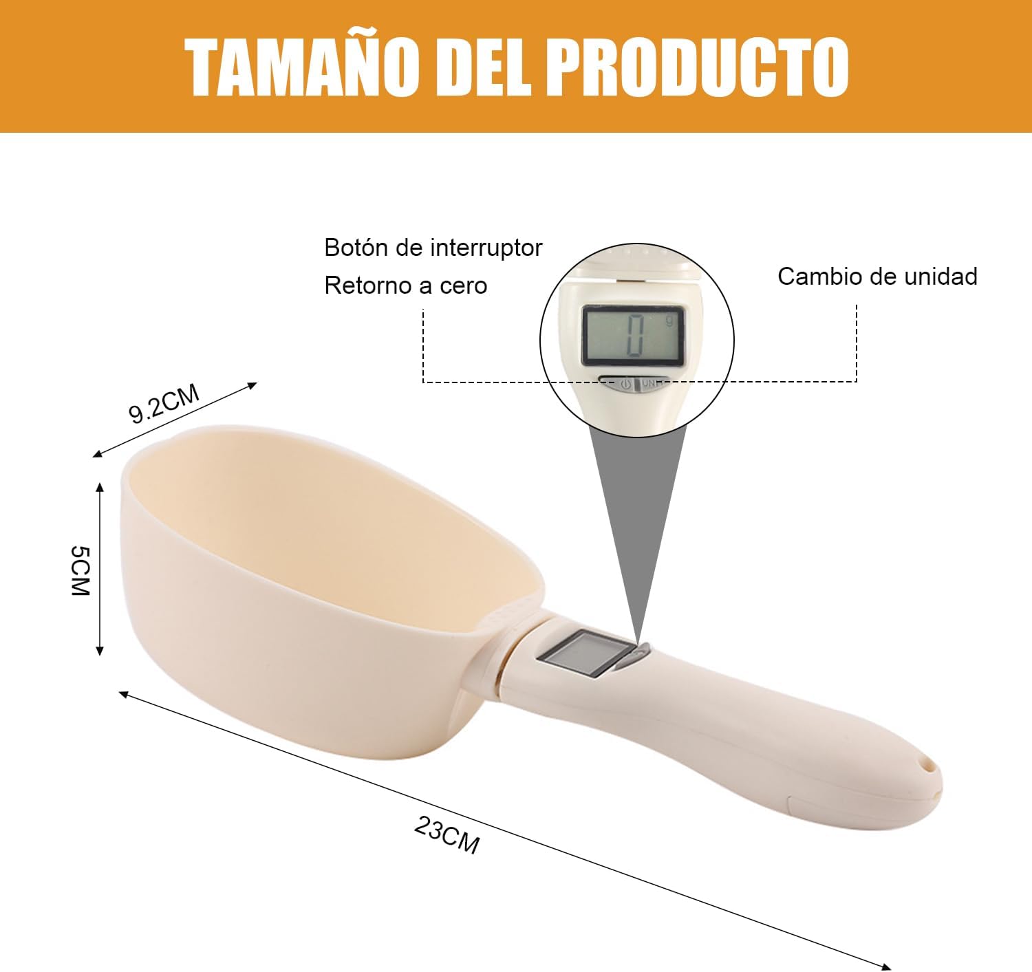 Cuchara de Cocina Pesaje digital. Envío gratis y 2x1