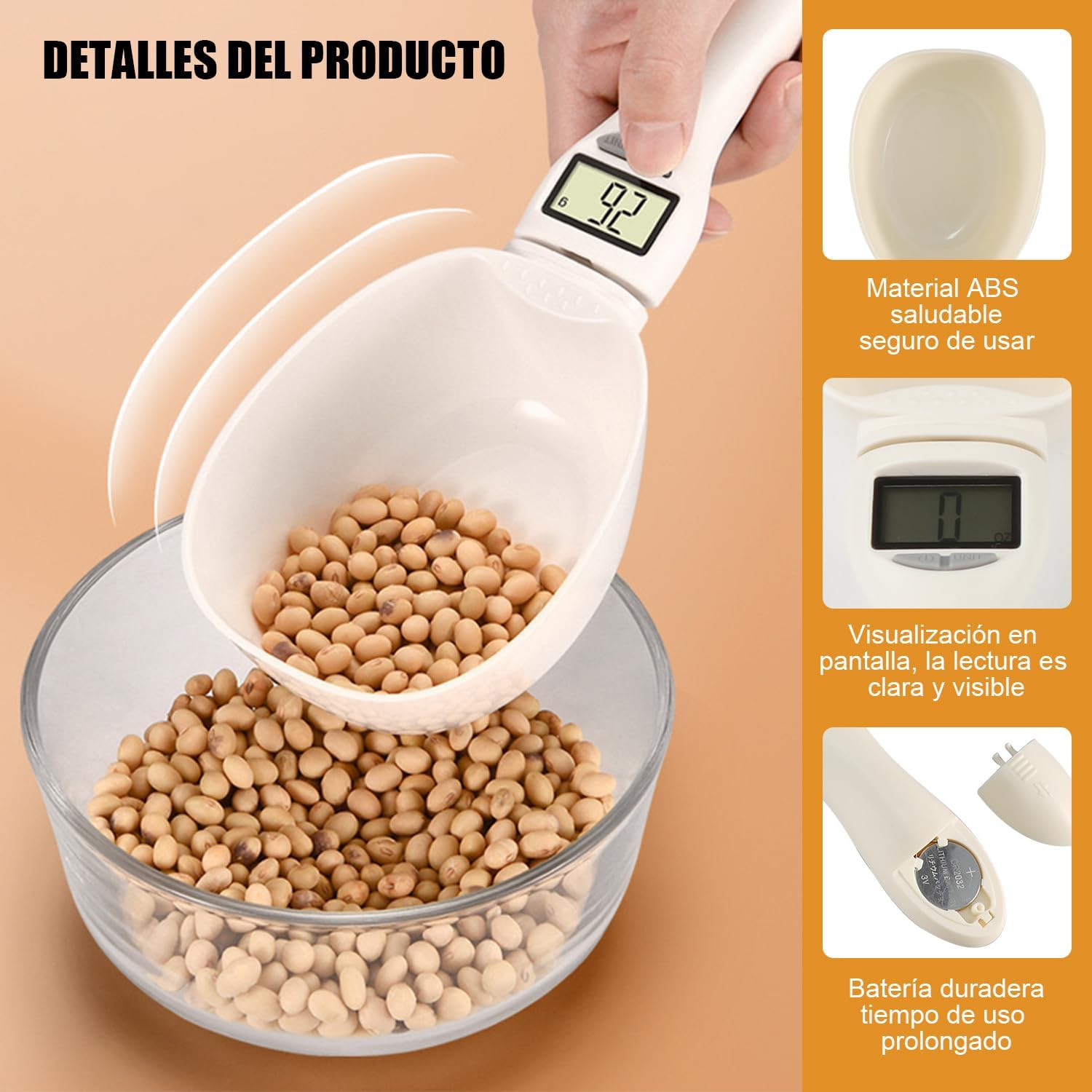 Cuchara de Cocina Pesaje digital. Envío gratis y 2x1