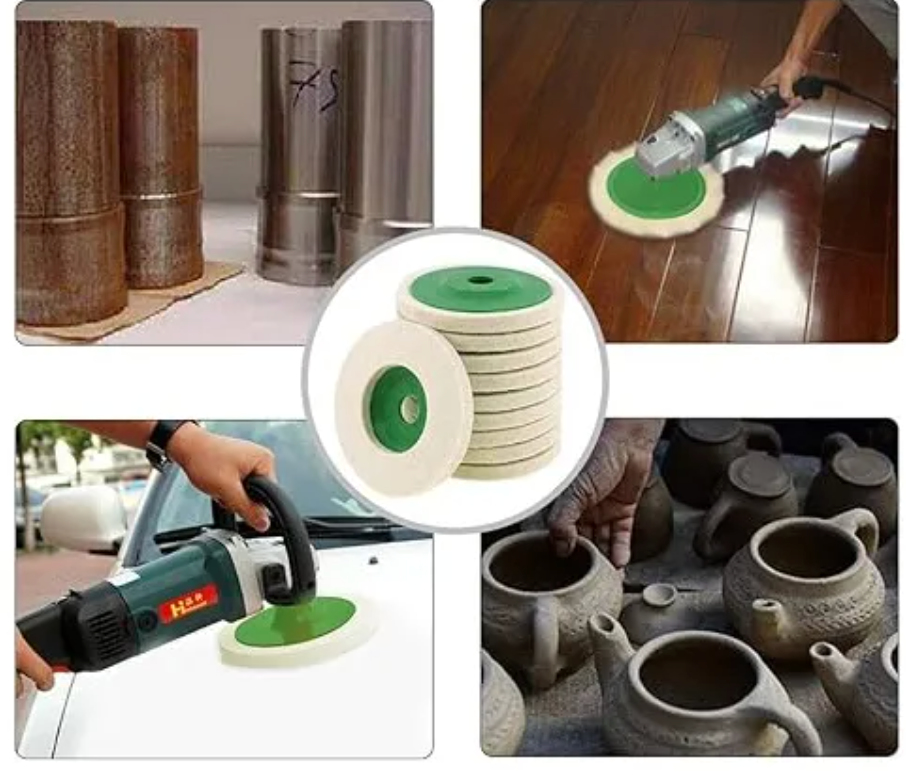 Disco Pulidor de Lana SúperPolish. 🔥 Pack oferta: 10 discos al precio de 5