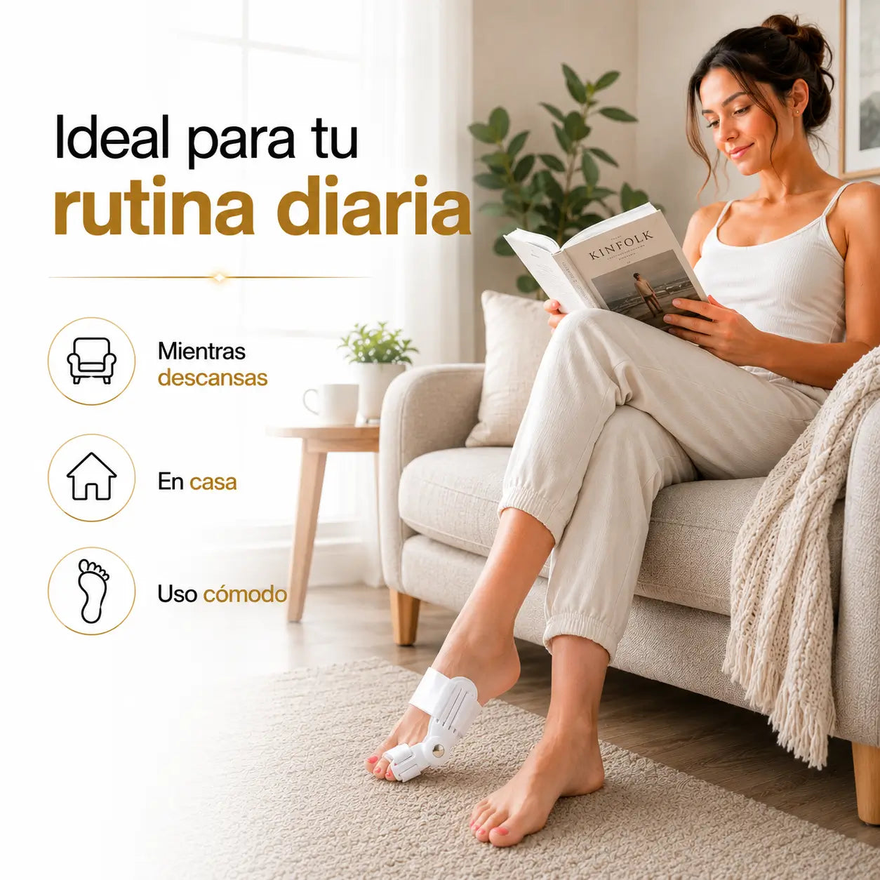ComfortToe®: Corrector Premium para Juanetes