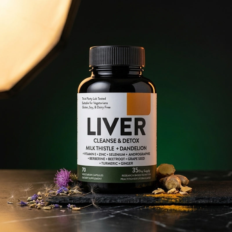 Liver Cleanse & Detox (70 Cápsulas) — Promo 2x1