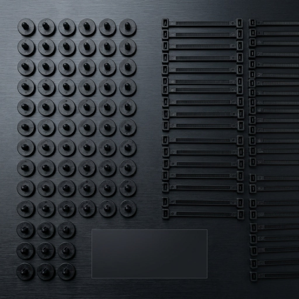 Las 100 piezas del kit SnapFix 100