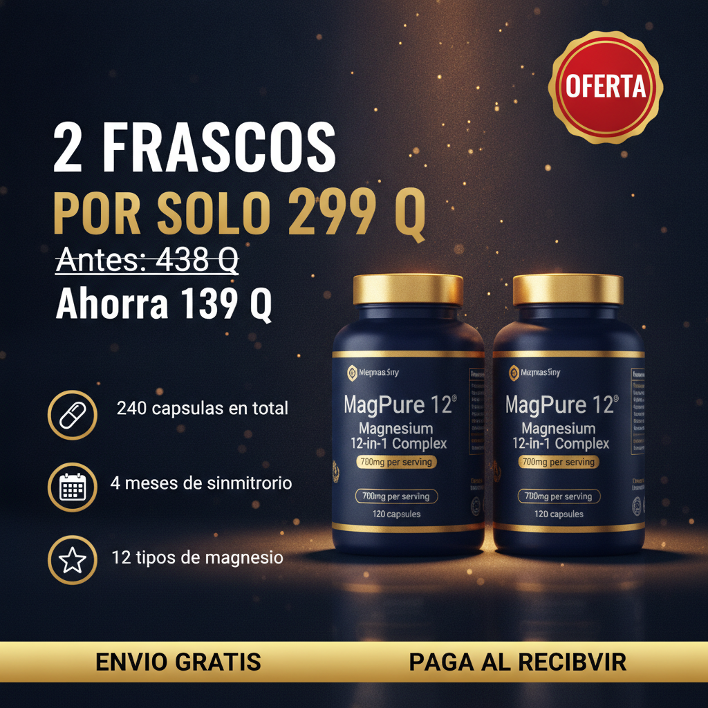 MagPure 12®: Complejo de Magnesio 12 en 1