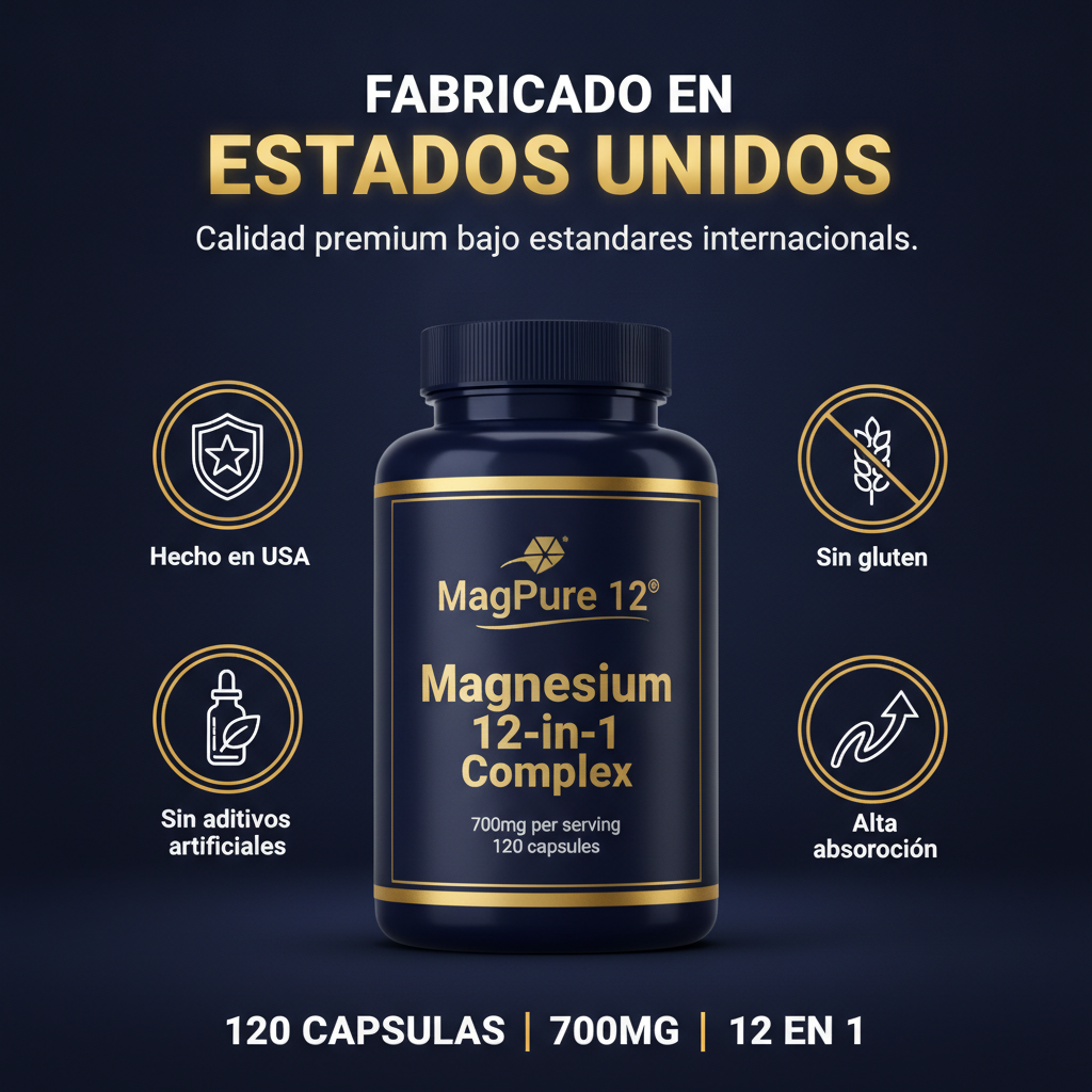 MagPure 12®: Complejo de Magnesio 12 en 1