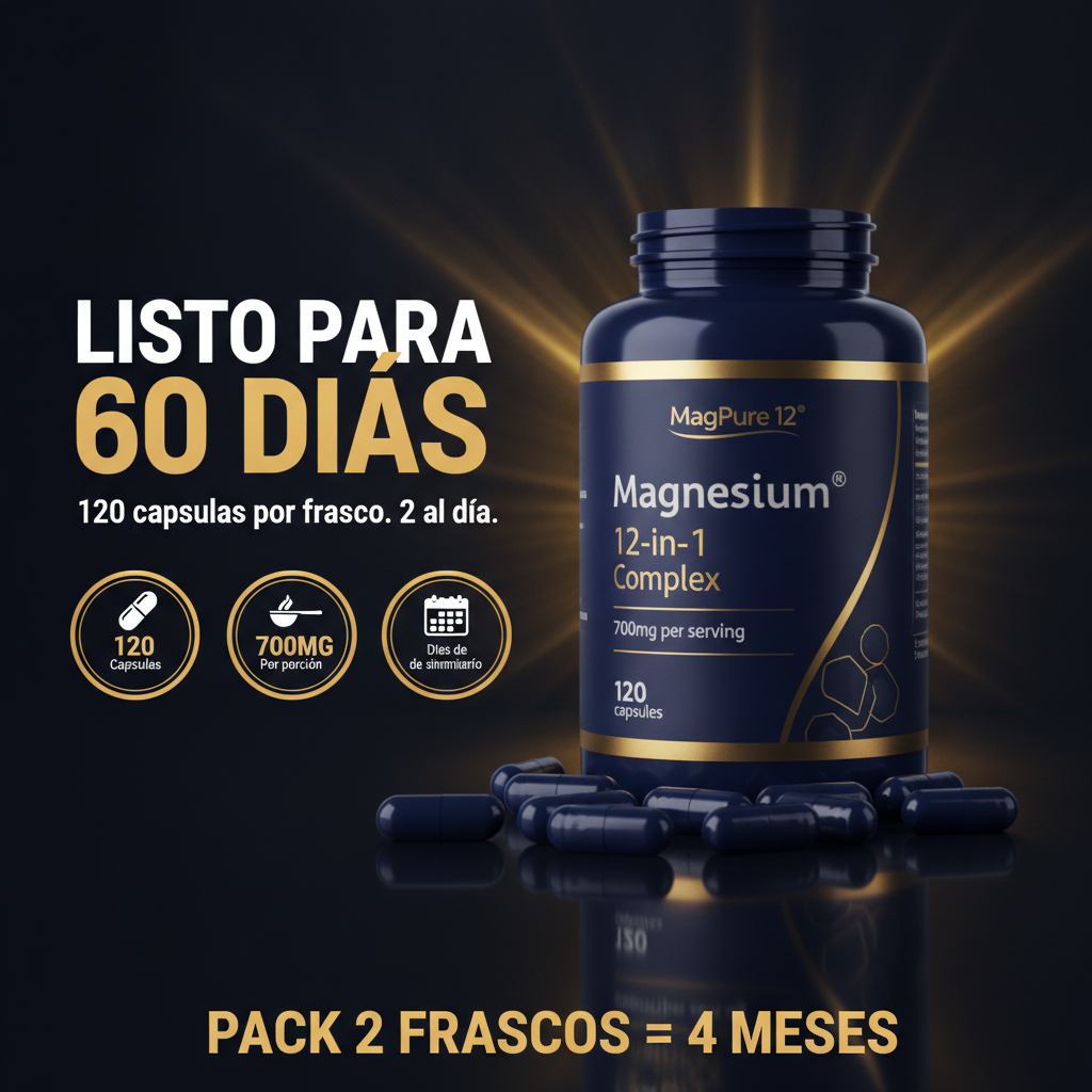 MagPure 12®: Complejo de Magnesio 12 en 1