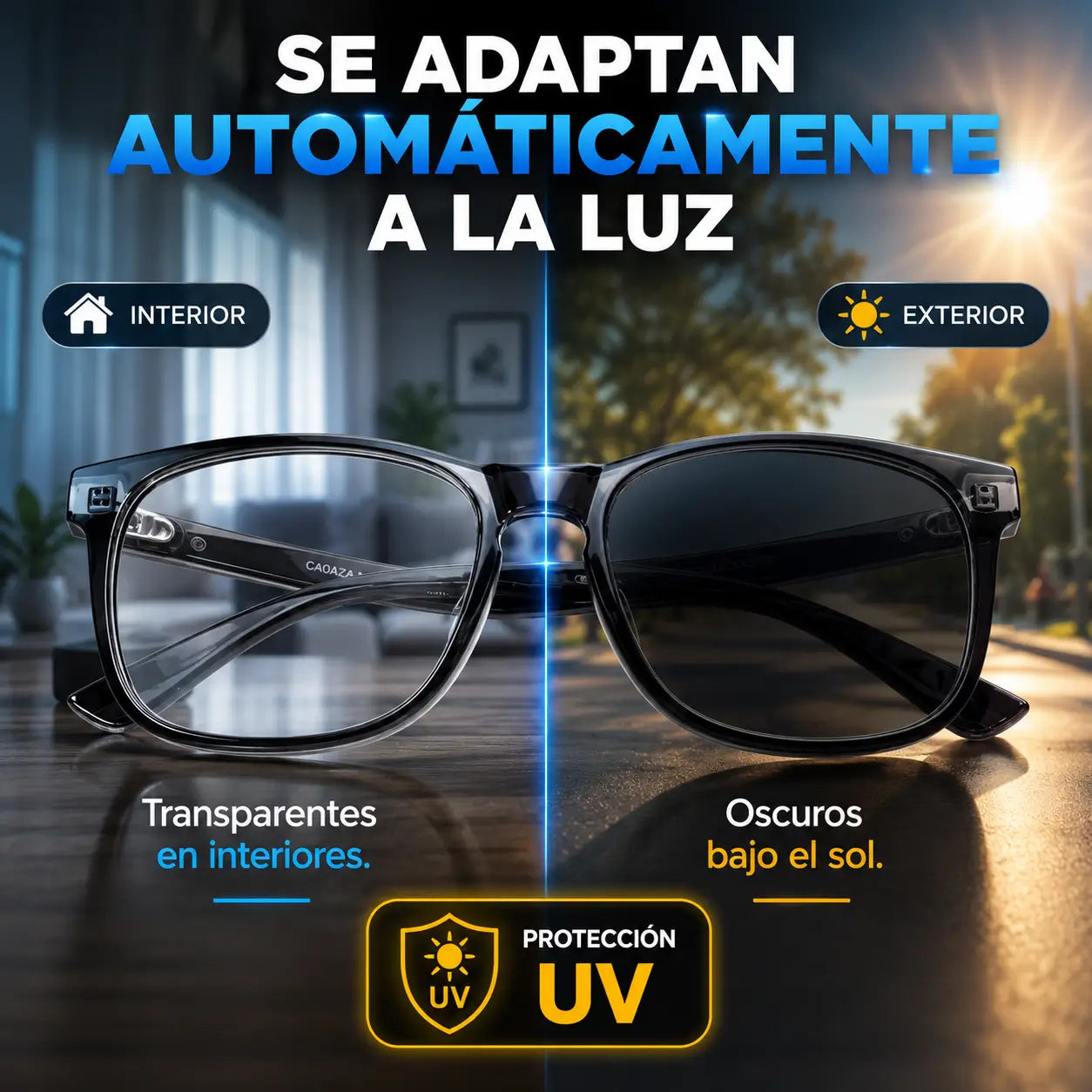 ¡PROMO 2X1! VisionPro®:  Lentes Multifocales Fotocromáticos 4 en 1