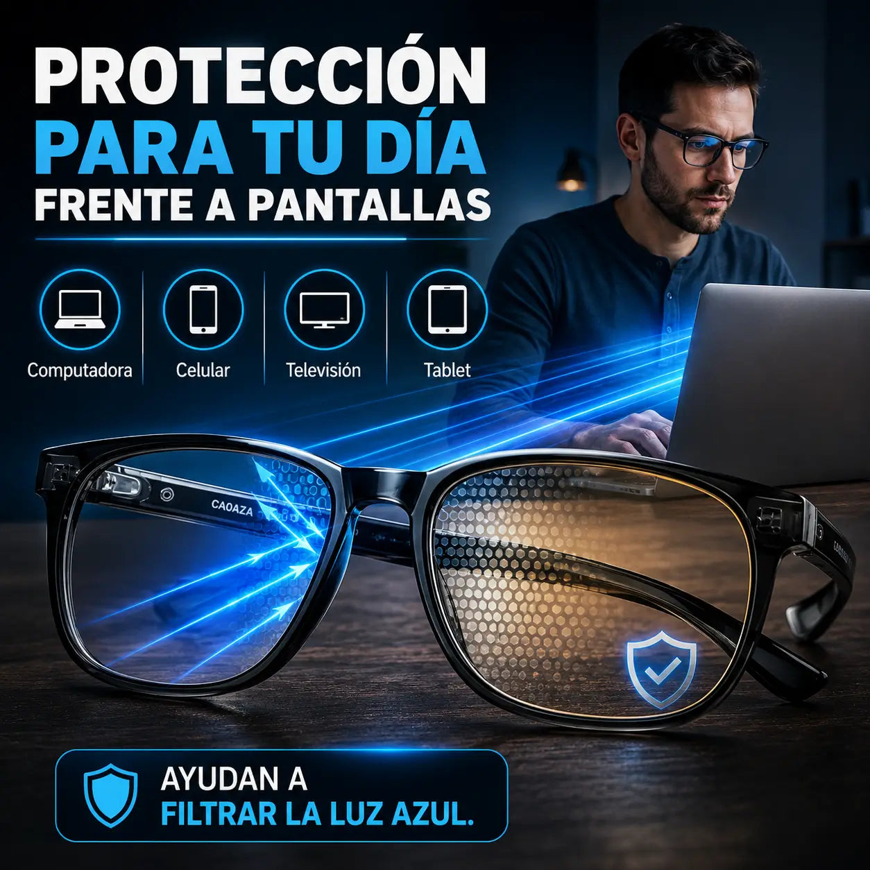 ¡PROMO 2X1! VisionPro®:  Lentes Multifocales Fotocromáticos 4 en 1