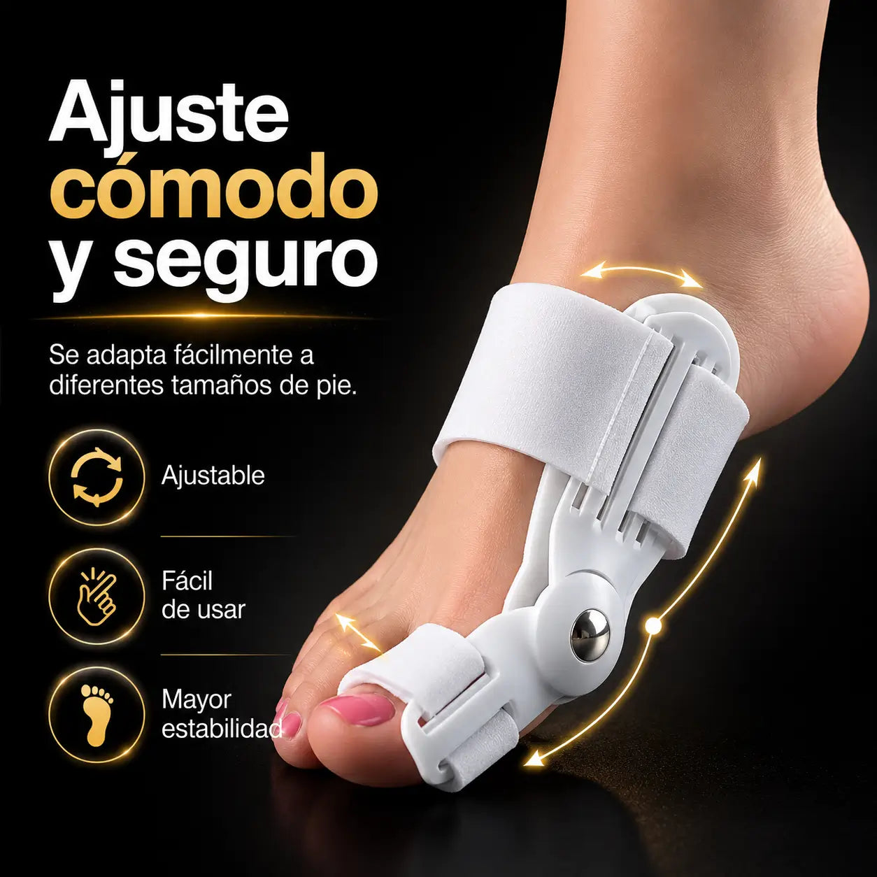 ComfortToe®: Corrector Premium para Juanetes