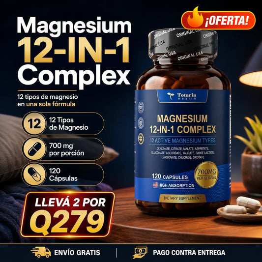 MagPure 12®: Complejo de Magnesio 12 en 1