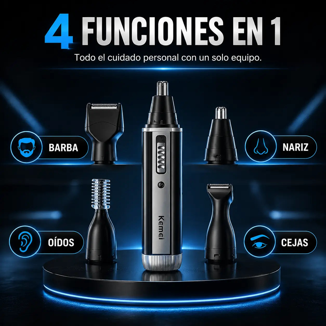 TrimPro 4X®: Recortadora Multifuncional 4 en 1