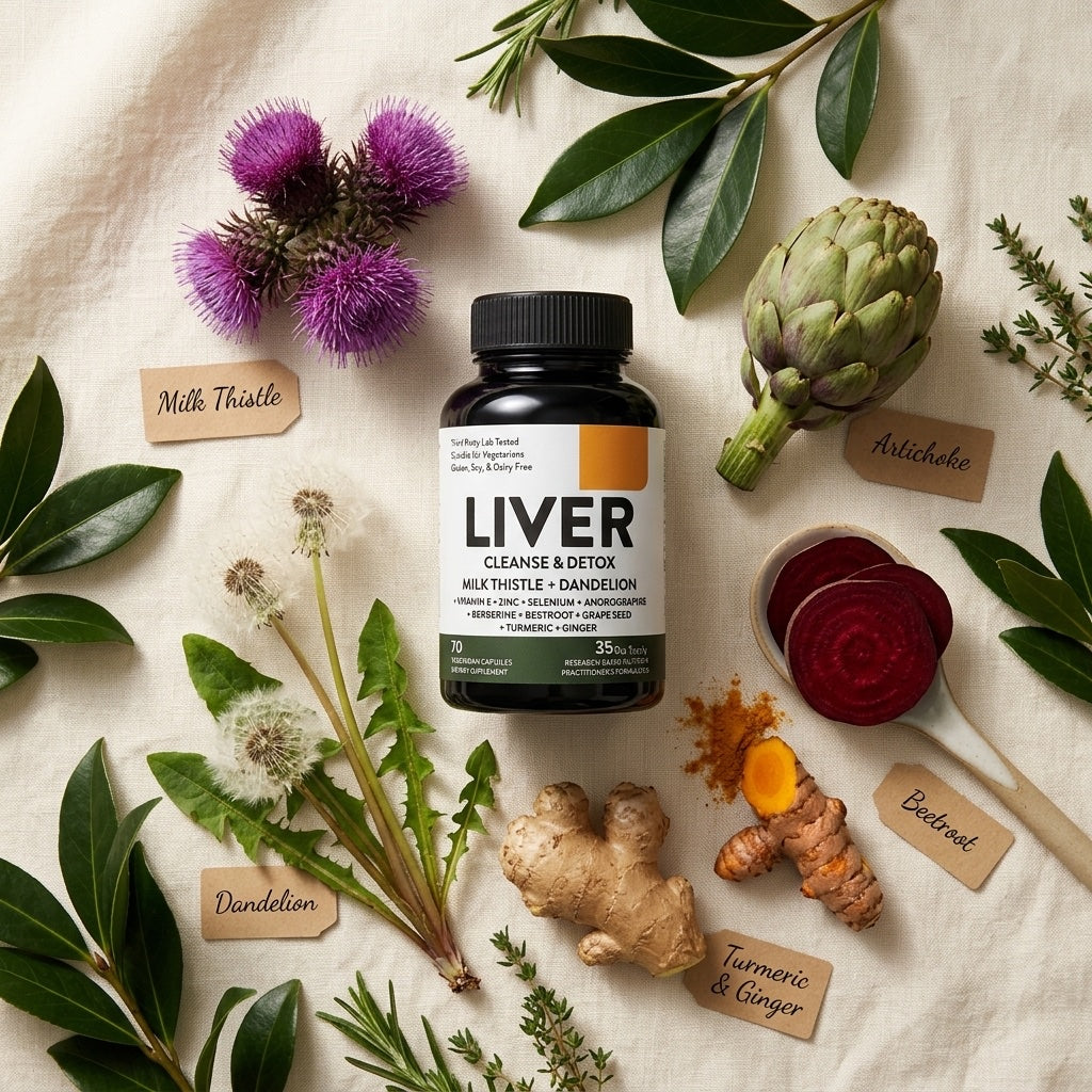 Liver Cleanse & Detox (70 Cápsulas) — Promo 2x1