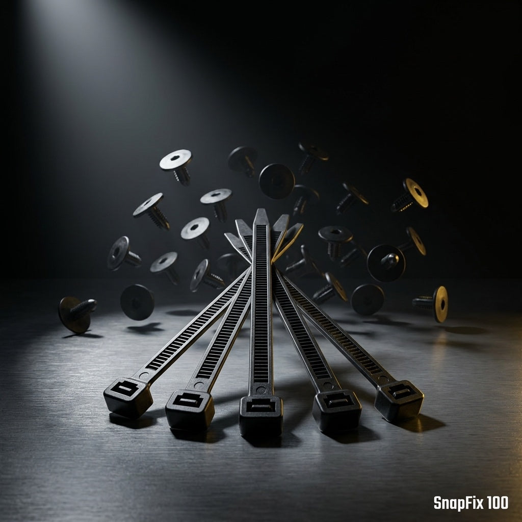SnapFix 100 — Hebillas Multiusos de Sujeción Universal