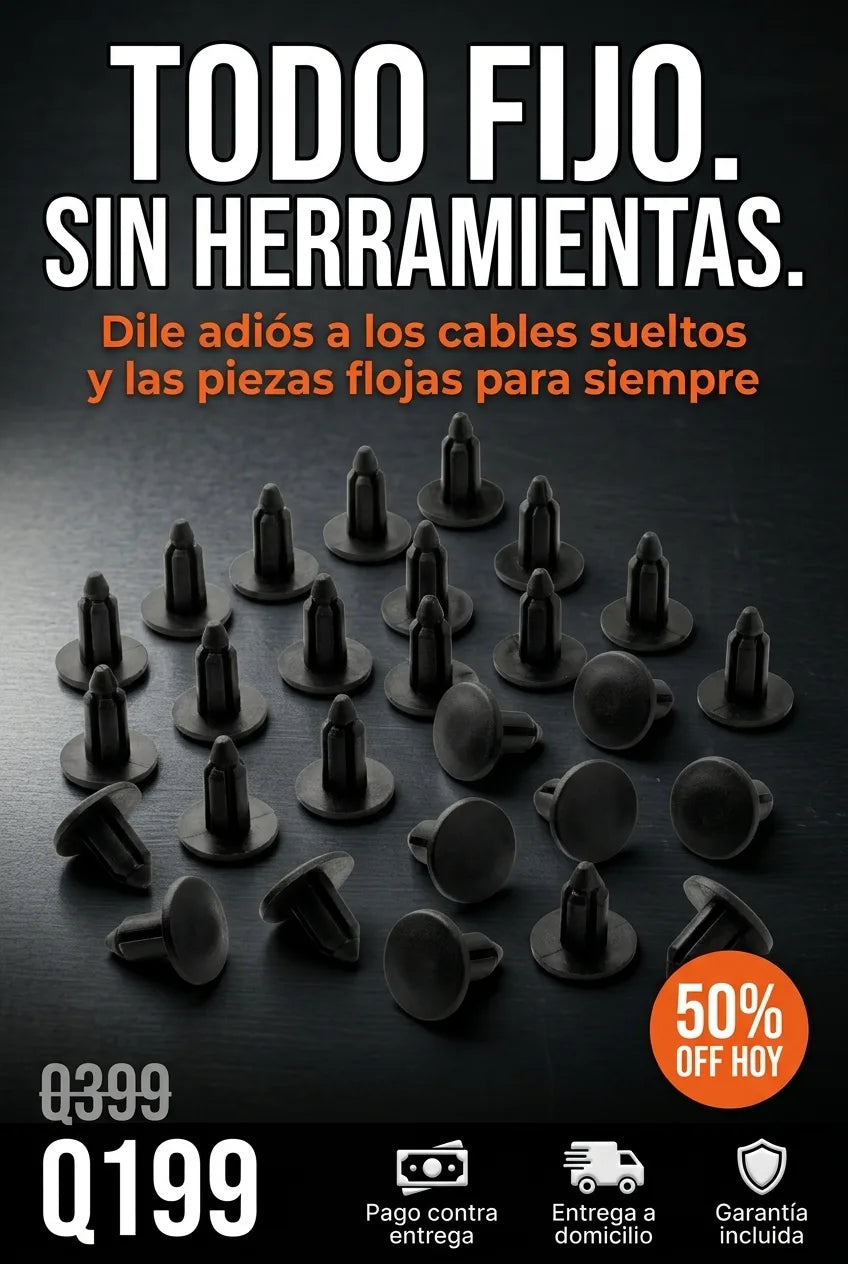 SnapFix 100 — Todo fijo sin herramientas