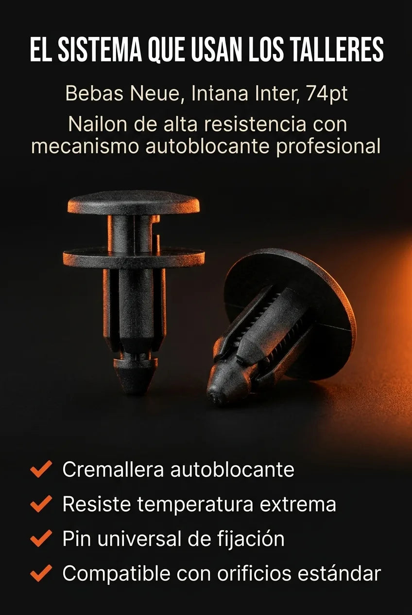 Mecanismo autoblocante profesional SnapFix